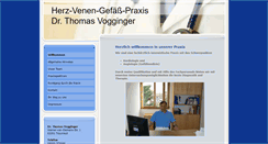 Desktop Screenshot of dr-vogginger.de